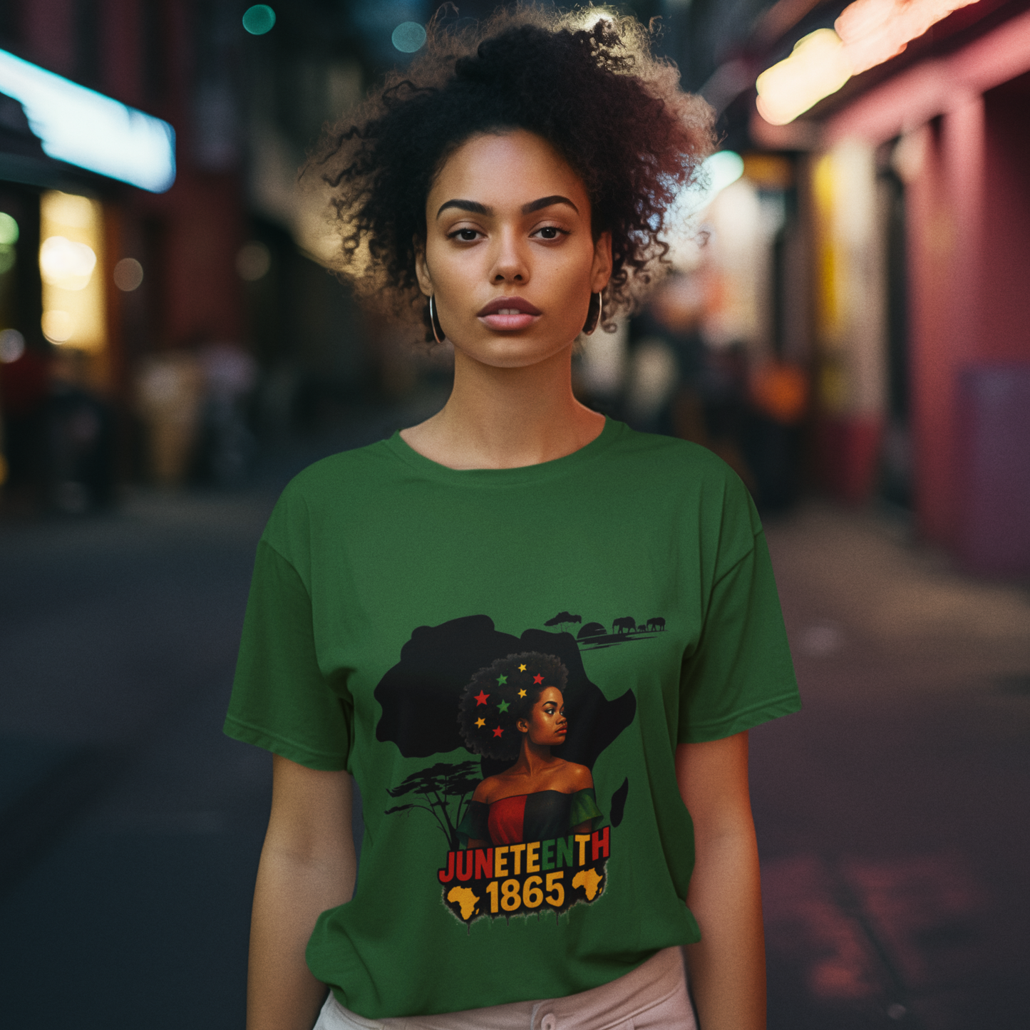 Juneteenth - Stars in Africa | T-Shirt