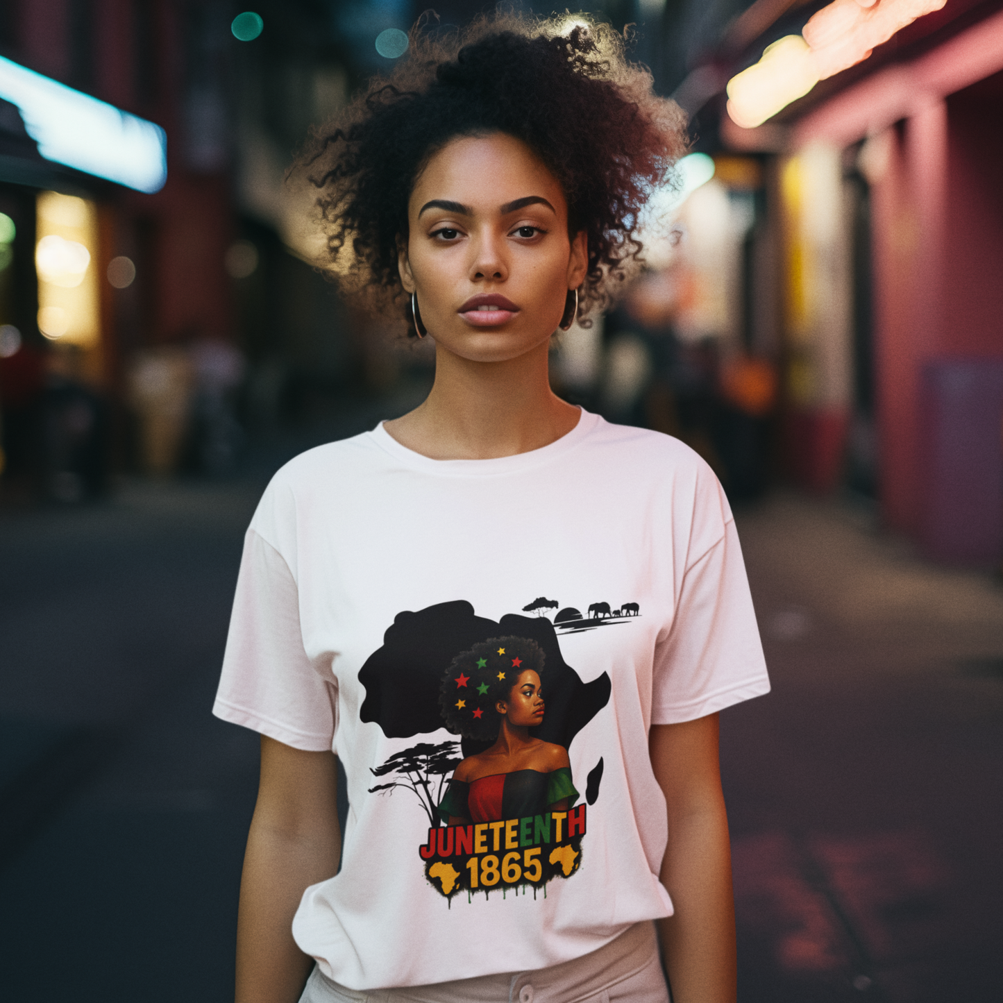 Juneteenth - Stars in Africa | T-Shirt