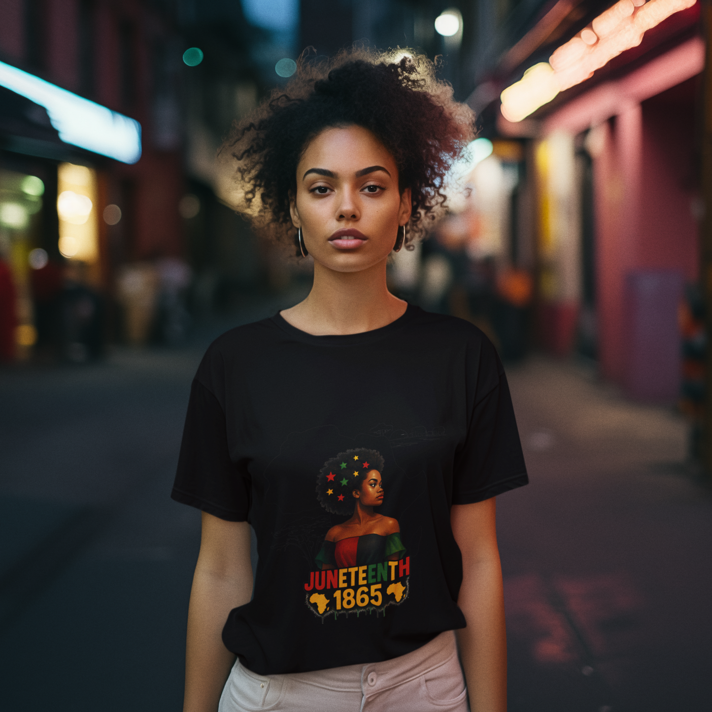 Juneteenth - Stars in Africa | T-Shirt