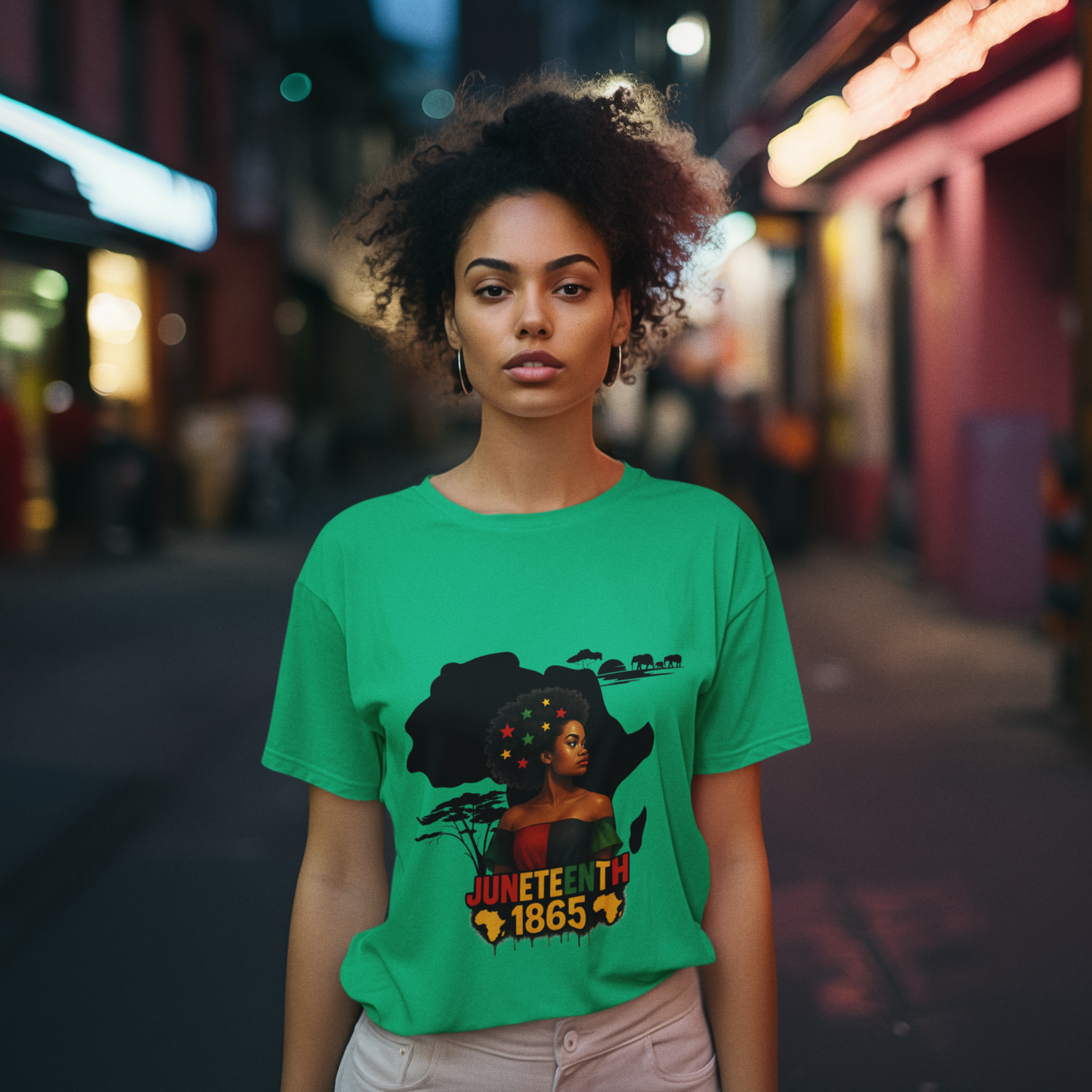 Juneteenth - Stars in Africa | T-Shirt