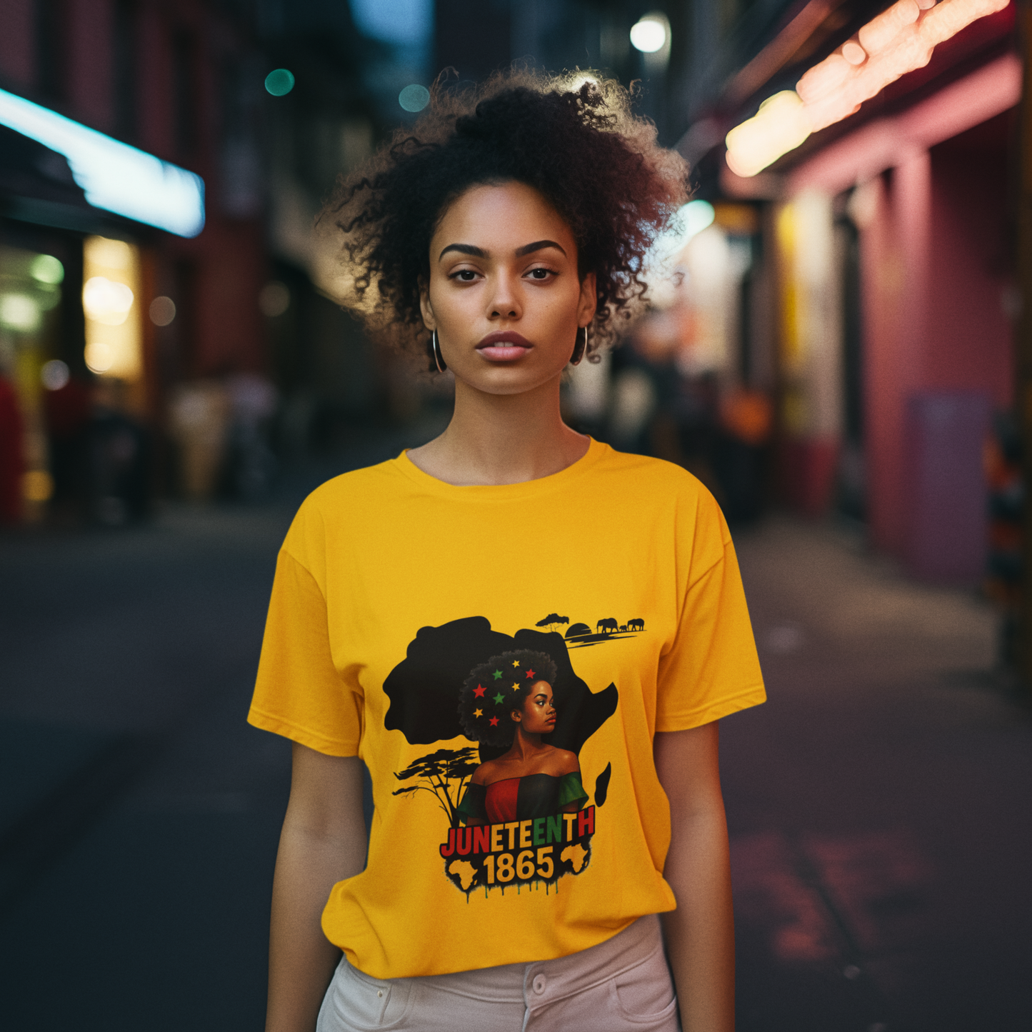 Juneteenth - Stars in Africa | T-Shirt