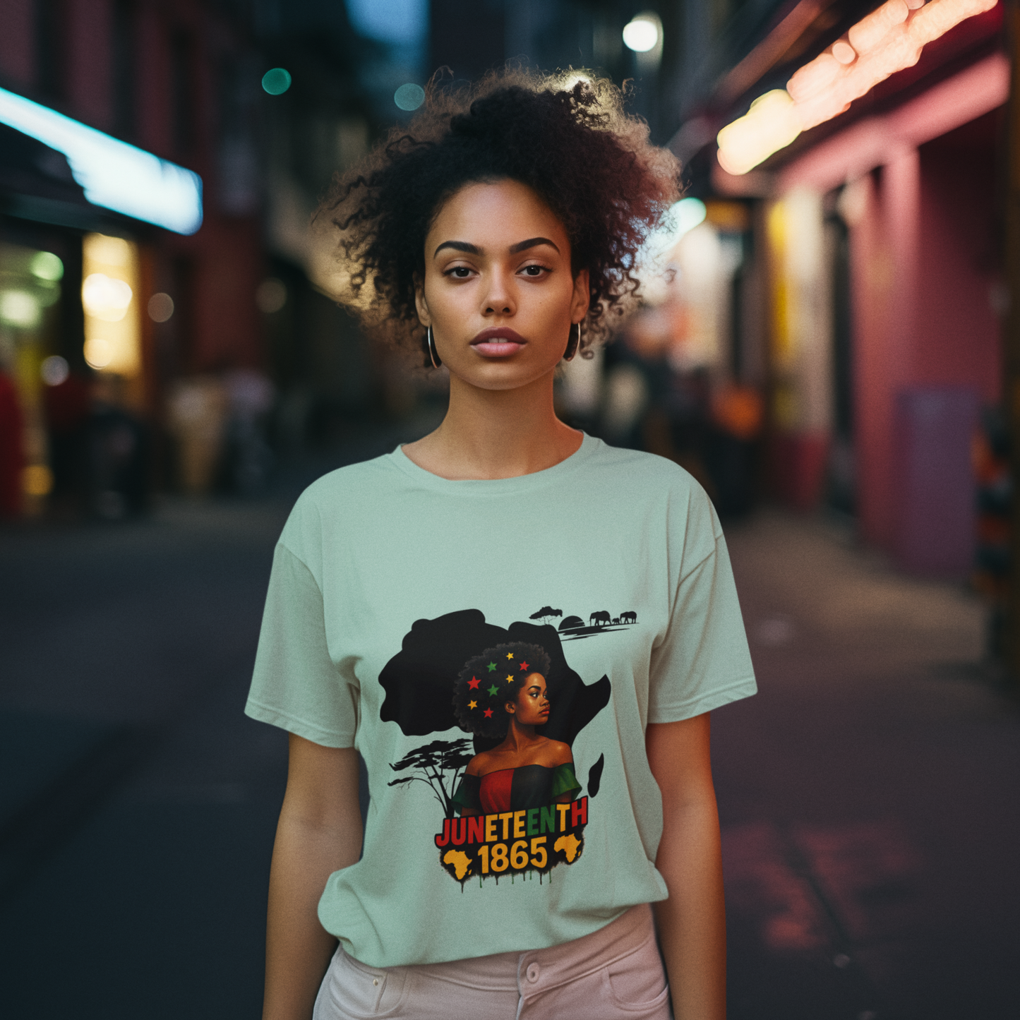 Juneteenth - Stars in Africa | T-Shirt