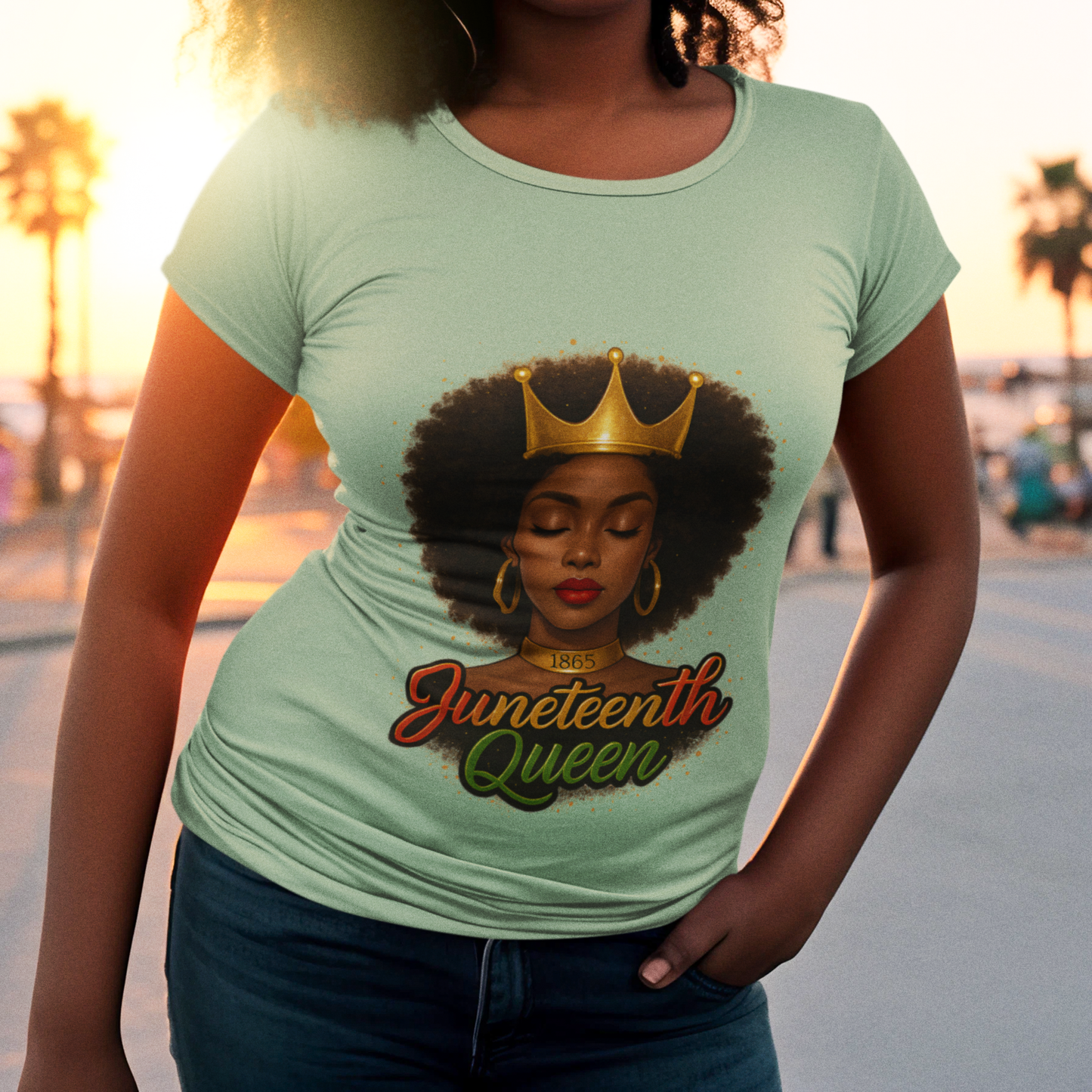 Juneteenth Queen | T-shirt
