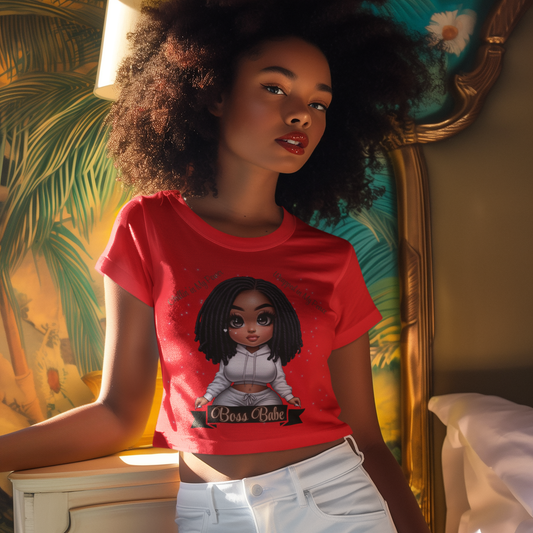 Confidence Is My Culture | Crop Top