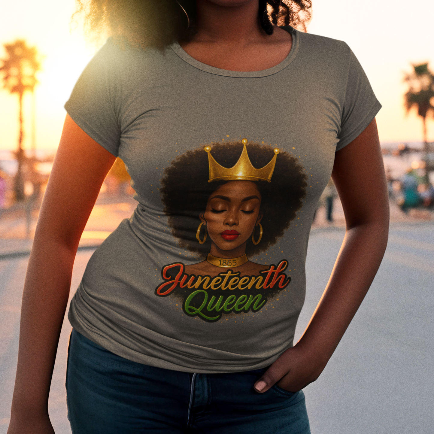 Juneteenth Queen | T-shirt