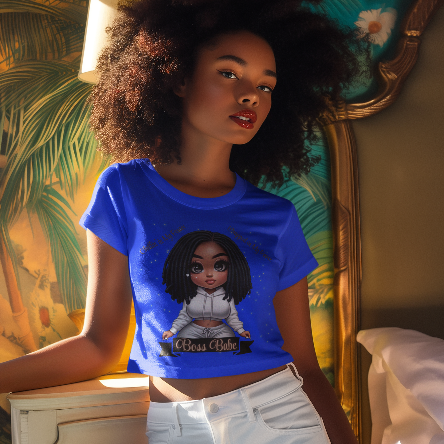 Confidence Is My Culture | Crop Top