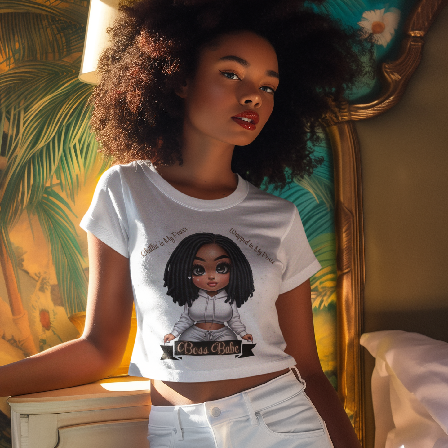 Confidence Is My Culture | Crop Top