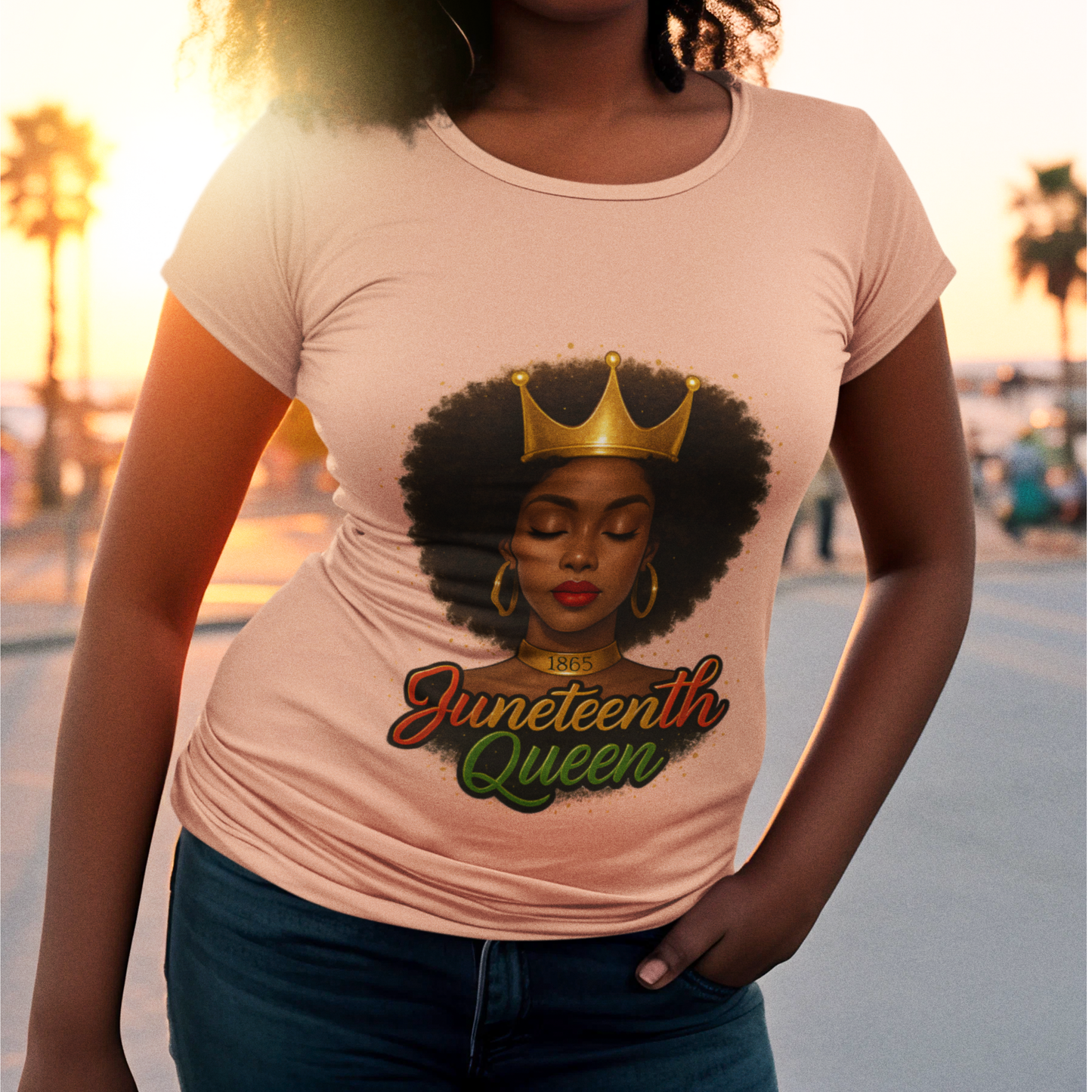 Juneteenth Queen | T-shirt