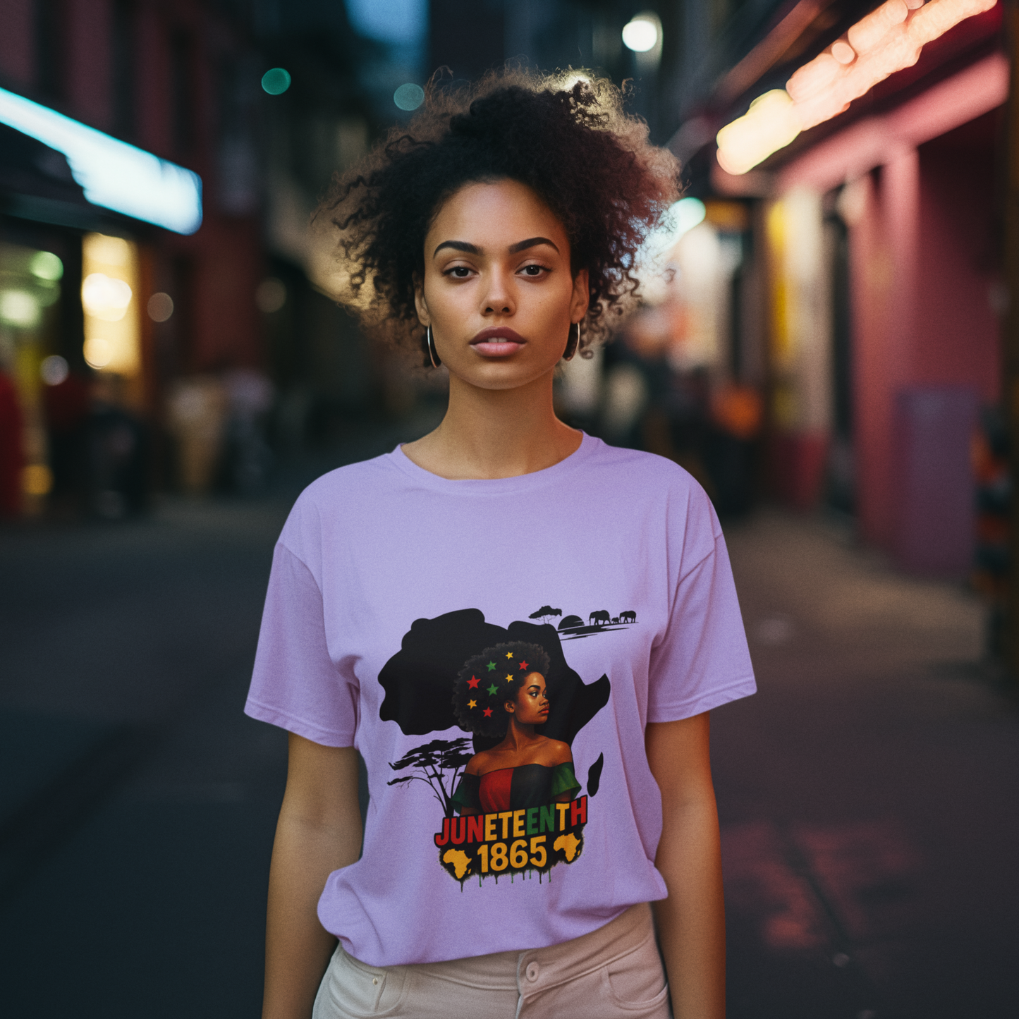 Juneteenth - Stars in Africa | T-Shirt