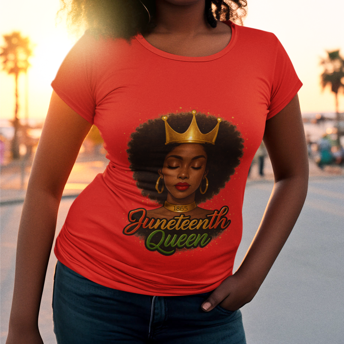 Juneteenth Queen | T-shirt