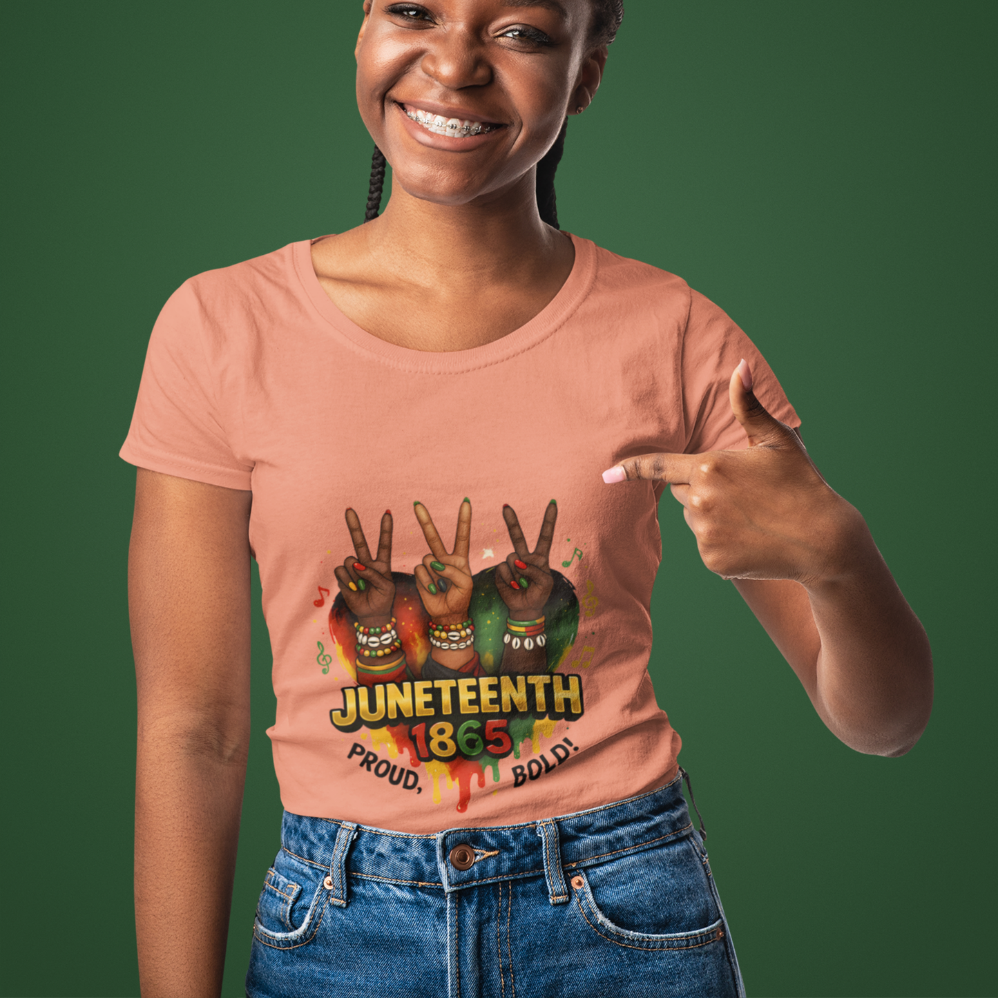 Juneteenth - Peace | T-shirt