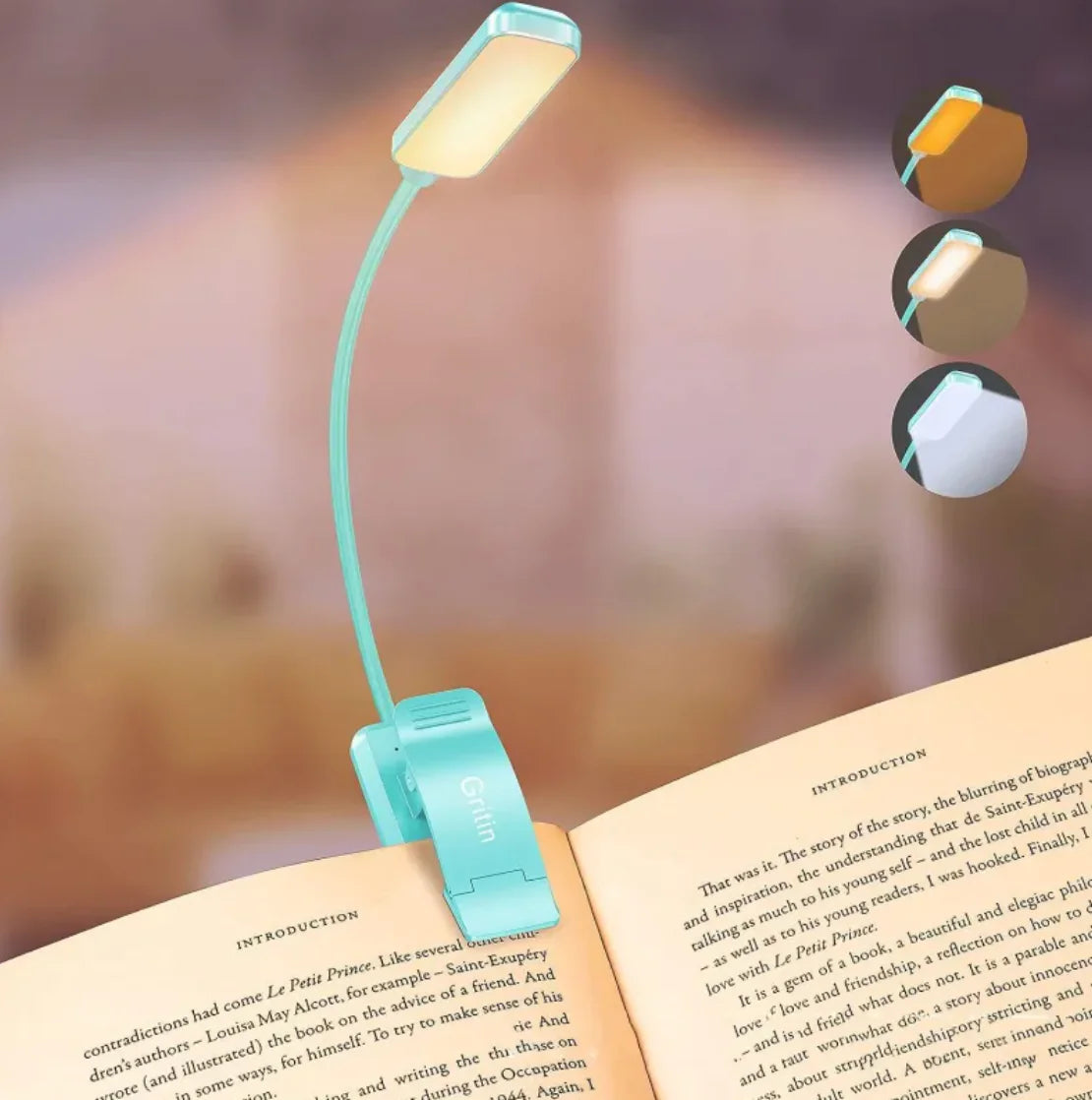 Minimalist LED Rechargeable Book Light