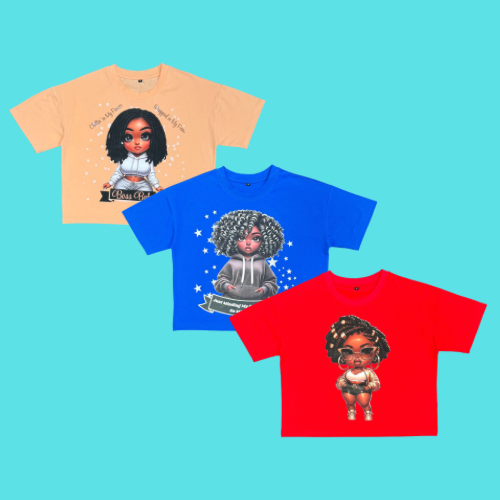 Crop Top Tees - Mid Length