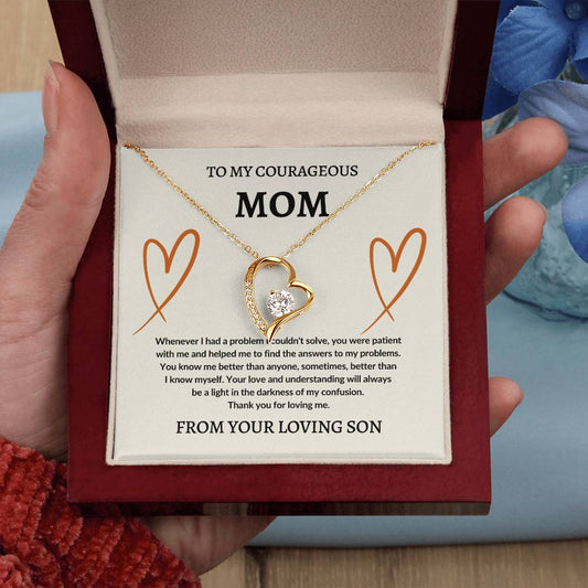 To Mom From Son | Forever Love Necklace