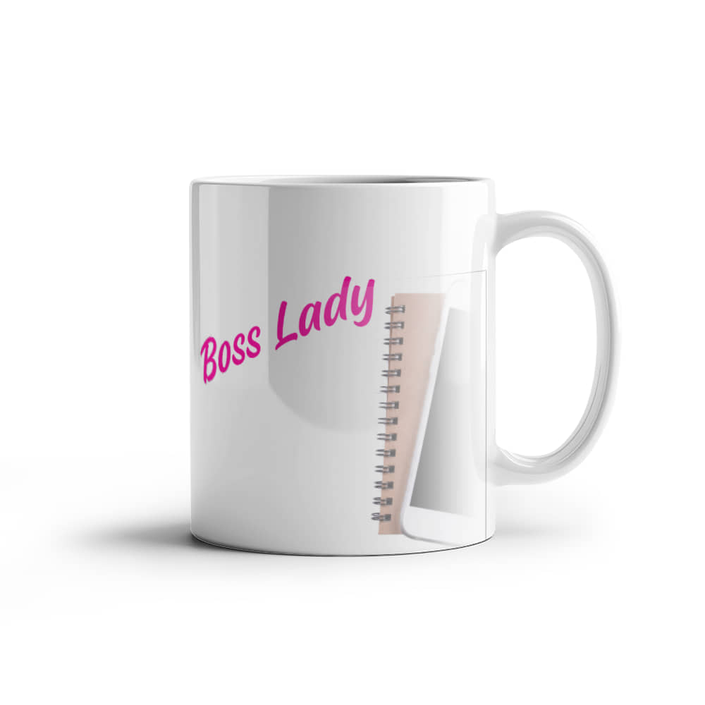 Boss Lady | White Ceramic Mug