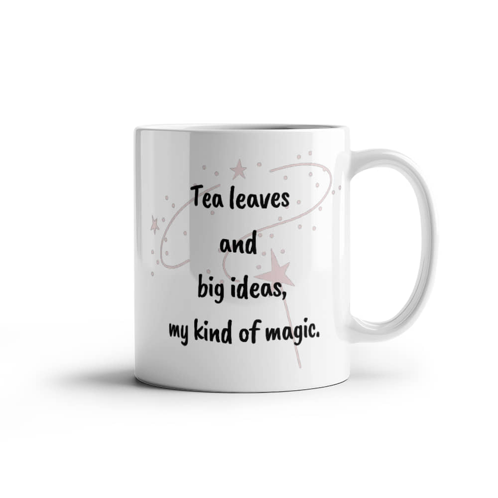 Enchanting Magic Wand | White Ceramic Mug