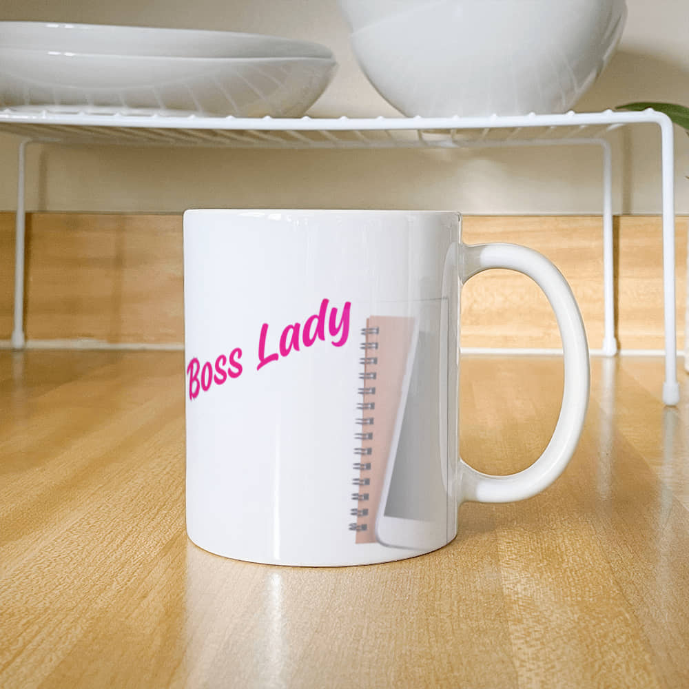 Boss Lady | White Ceramic Mug