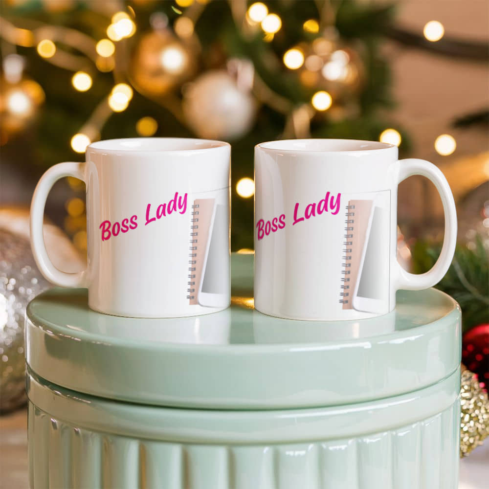 Boss Lady | White Ceramic Mug