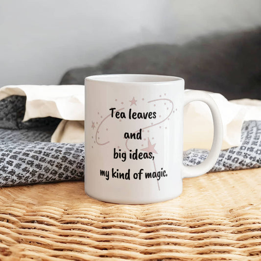 Enchanting Magic Wand | White Ceramic Mug