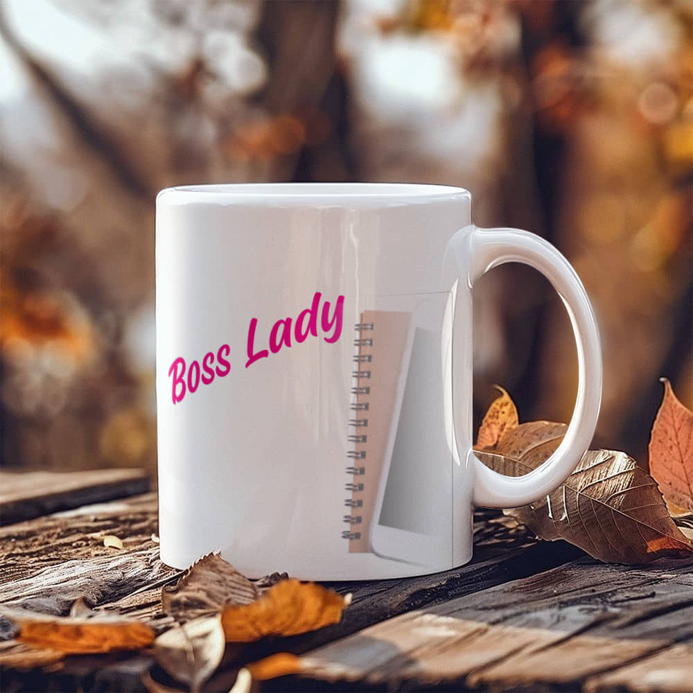 Boss Lady | White Ceramic Mug