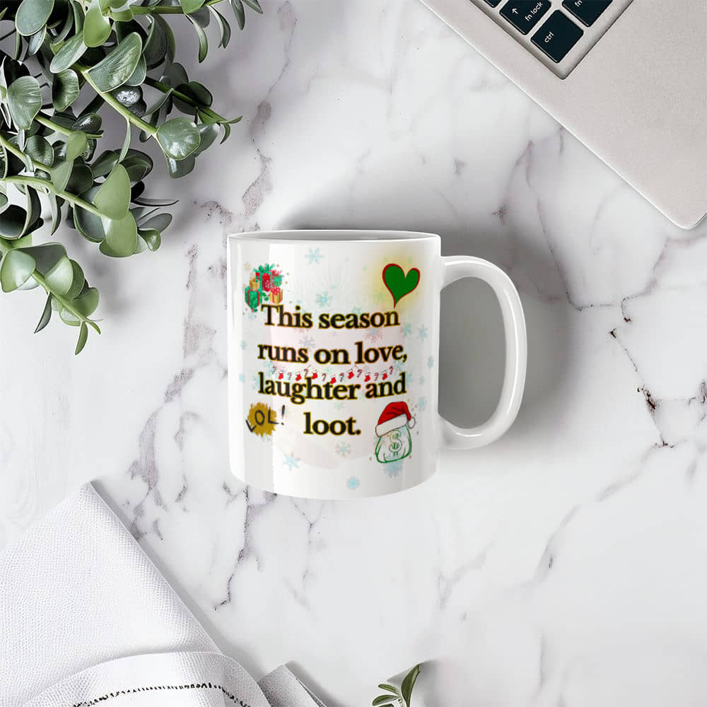 Seasonal Values | White Ceramic Mug