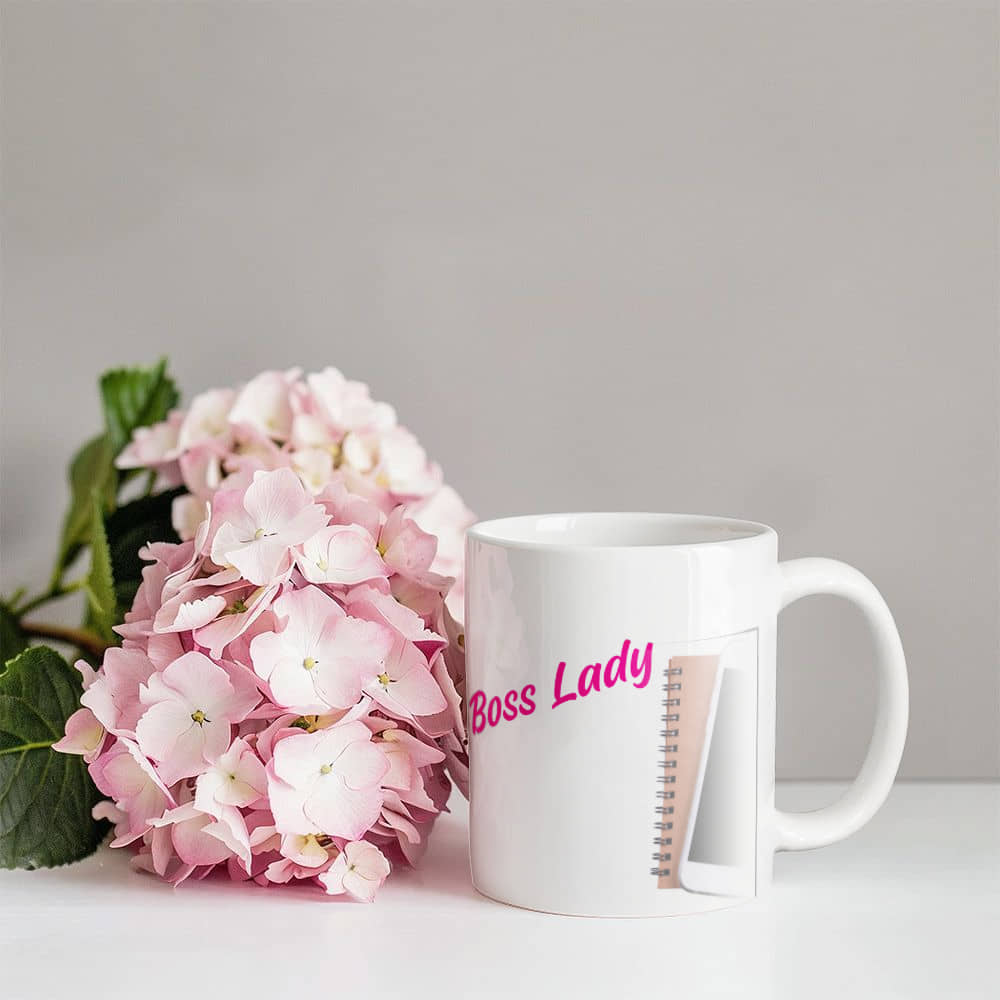 Boss Lady | White Ceramic Mug