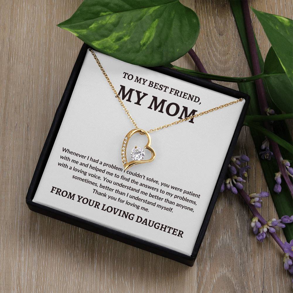 To Mom From Daughter | Forever Love Necklace