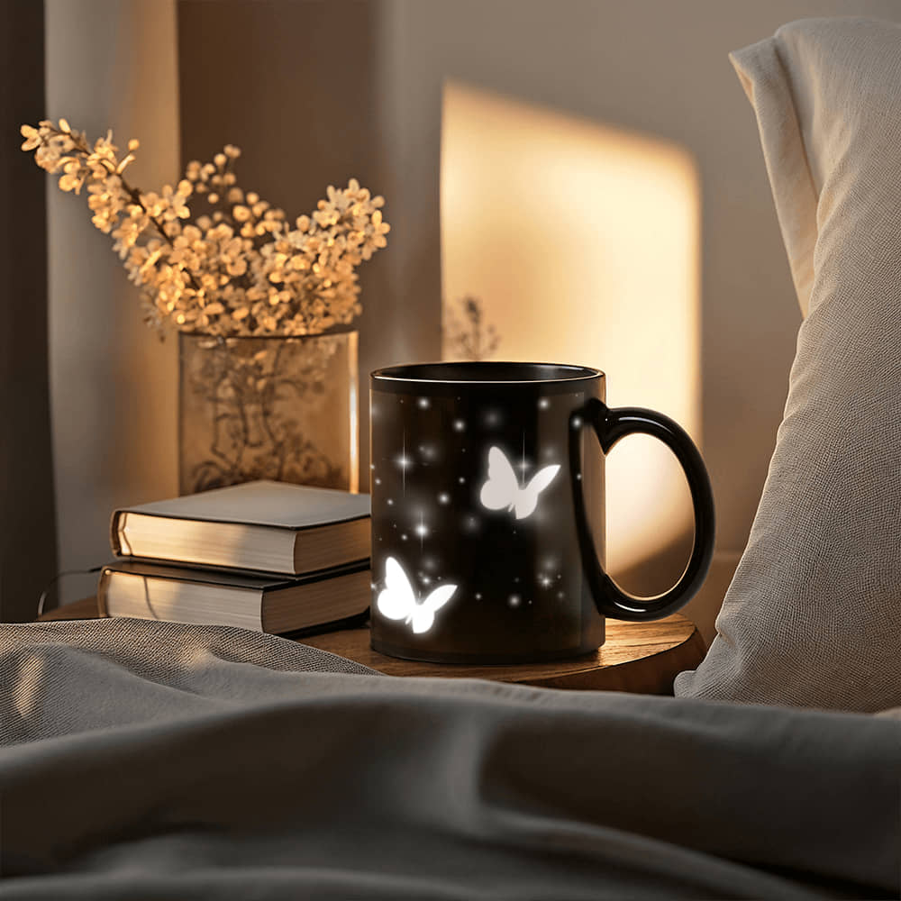 Stylish Custom Ceramic Mug for Your Perfect Brew | Black Ceramic Mug