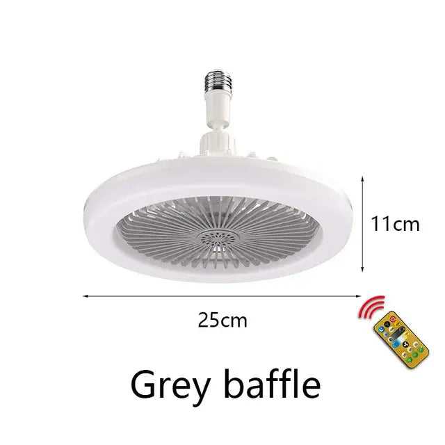 Remote-Controlled Ceiling Lamp Fan