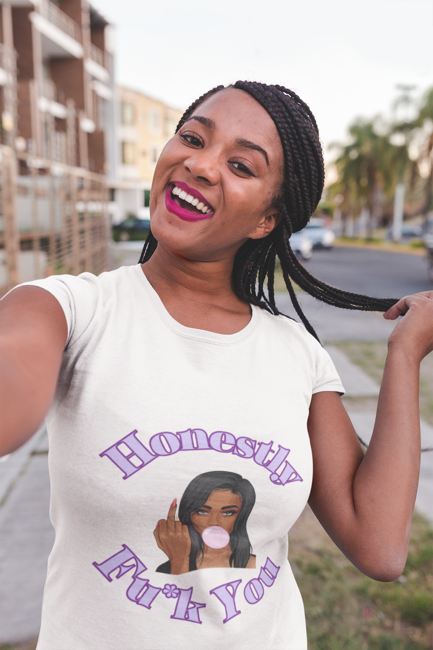 Honestly Fu*k You | T-shirt