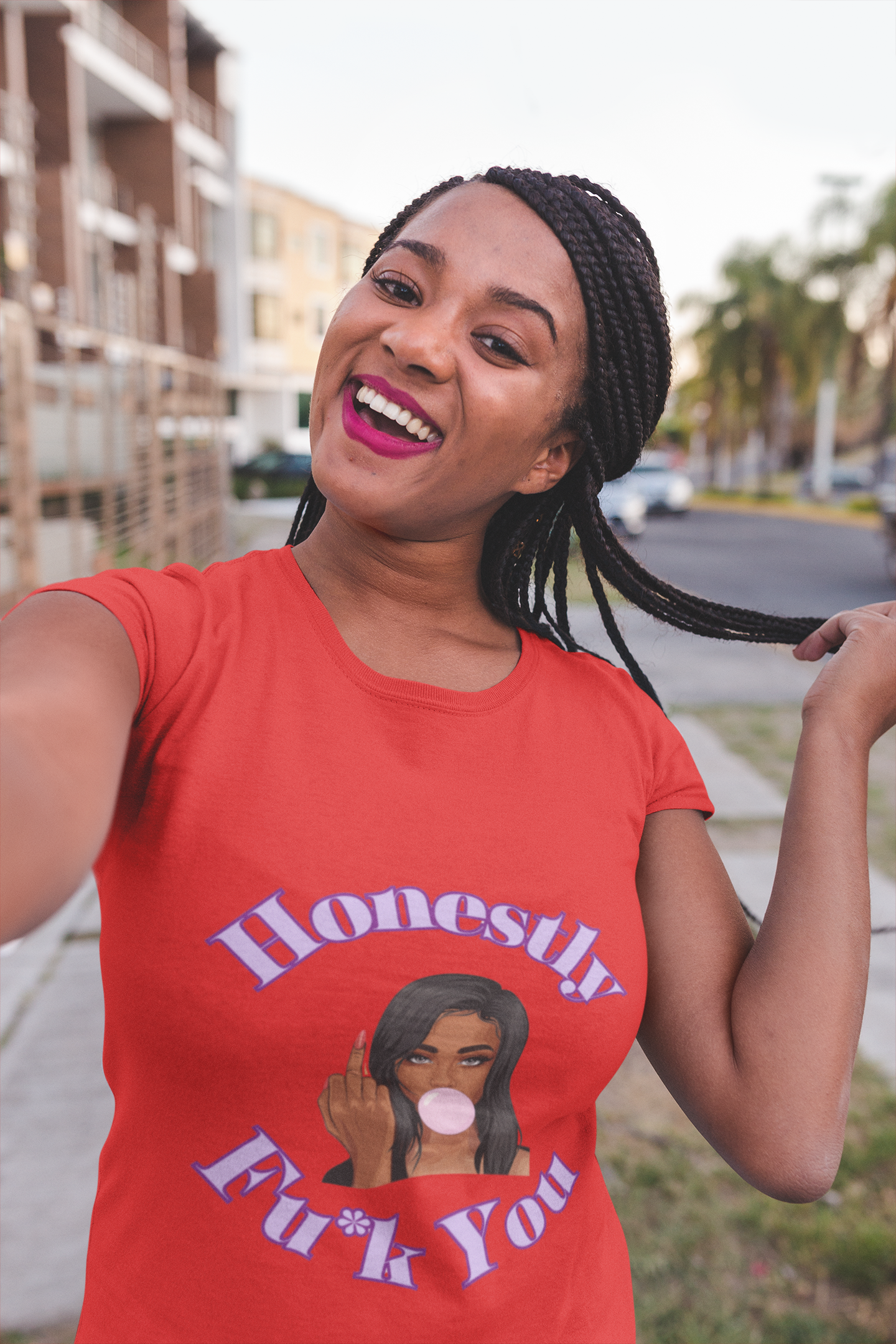 Honestly Fu*k You | T-shirt