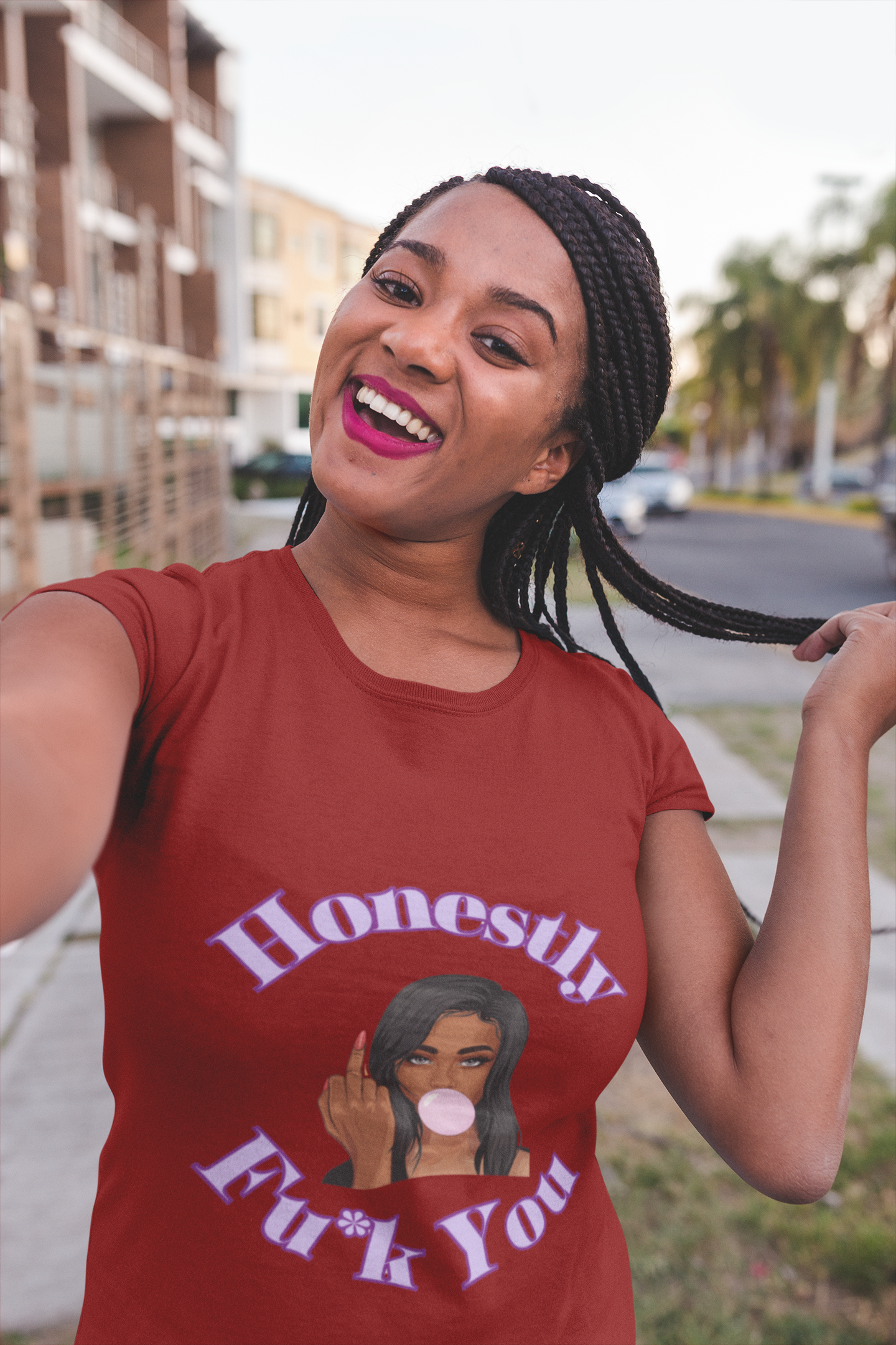 Honestly Fu*k You | T-shirt