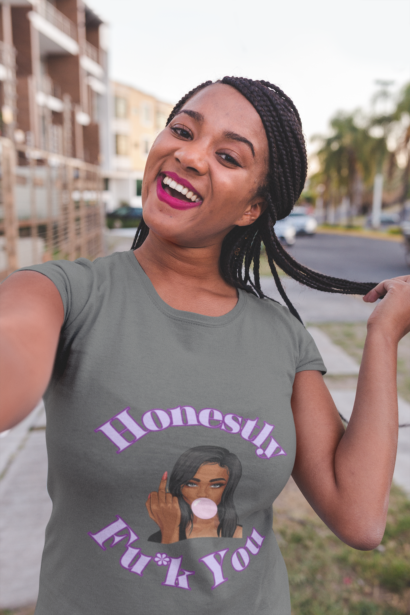 Honestly Fu*k You | T-shirt